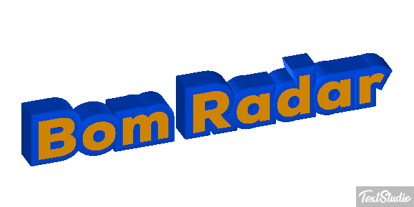 Bom Radar Tekst effect