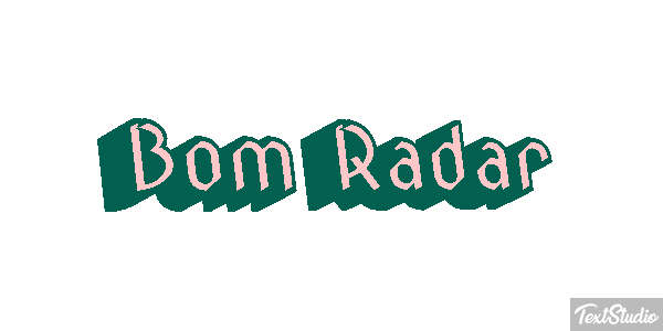 Bom Radar Tekst effect