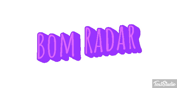Bom Radar Tekst effect