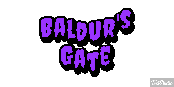Baldur's Gate Metin efekti