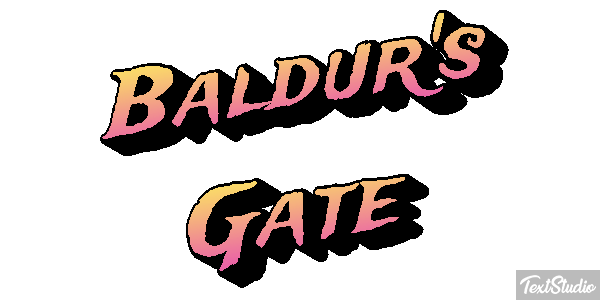 Baldur's Gate Metin efekti