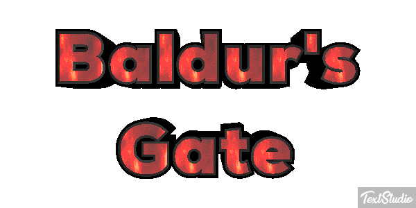 Baldur's Gate Metin efekti