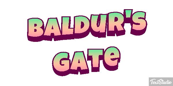 Baldur's Gate Metin efekti