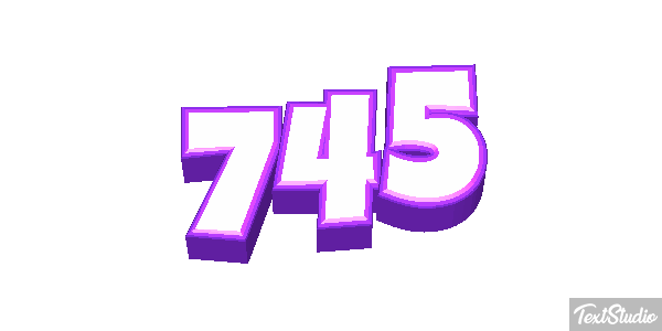 745 Efekt tekstowy