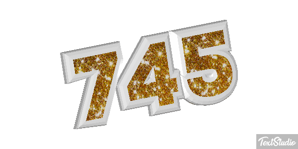 745 Efekt tekstowy
