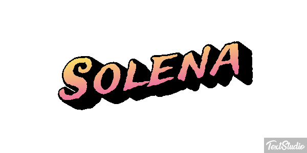 Solena Efecto de texto