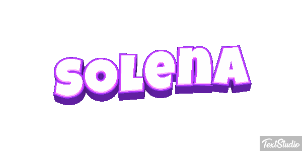 Solena Efecto de texto