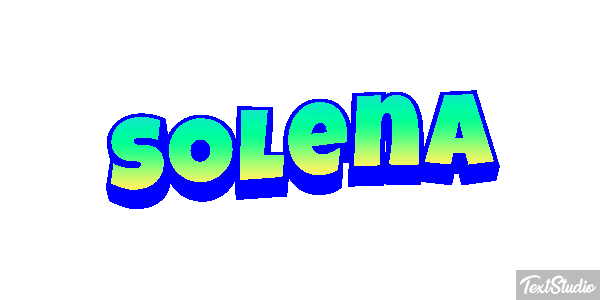 Solena Efecto de texto
