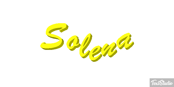 Solena Efecto de texto