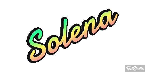 Solena Efecto de texto