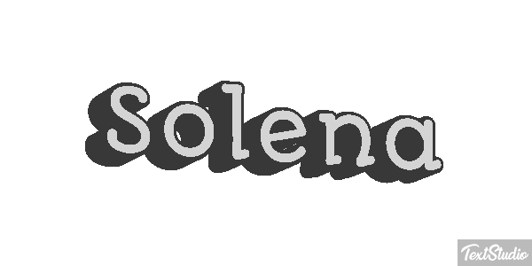 Solena Efecto de texto