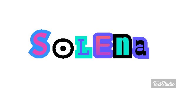 Solena Efecto de texto