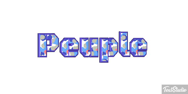Peuple Effet de texte