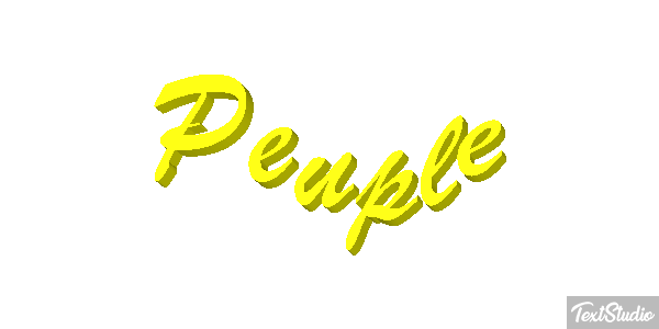 Peuple Effet de texte