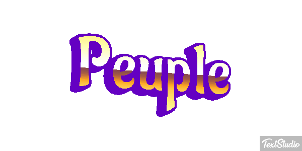 Peuple Effet de texte