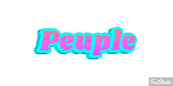Peuple Effet de texte