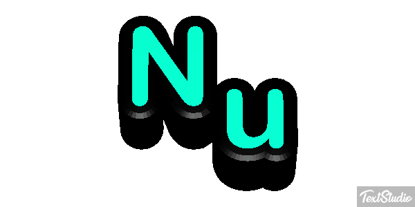 Ñu Efecto de texto