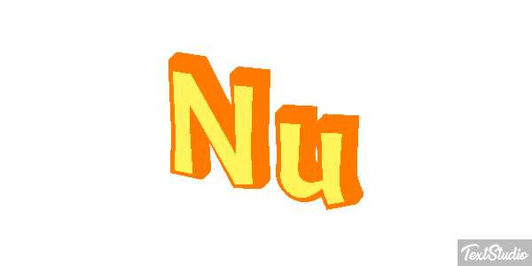 Ñu Efecto de texto