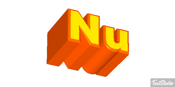 Ñu Efecto de texto