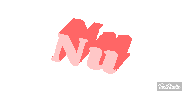 Ñu Efecto de texto