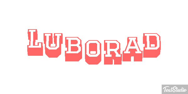Luborad Efekt tekstowy