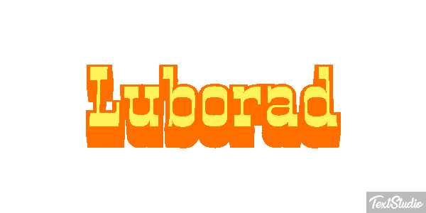 Luborad Efekt tekstowy