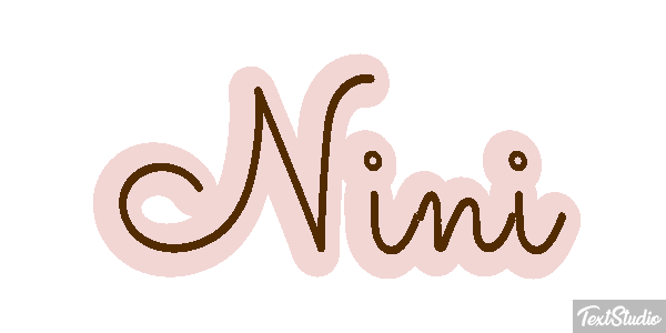 Nini Tekst effect