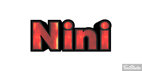 Nini Tekst effect