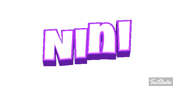 Nini Tekst effect