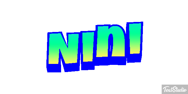 Nini Tekst effect