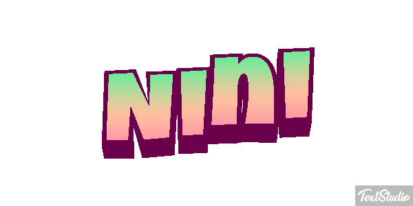 Nini Tekst effect