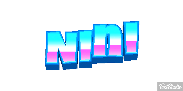 Nini Tekst effect
