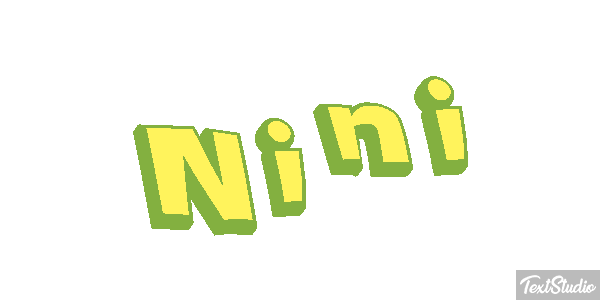 Nini Tekst effect
