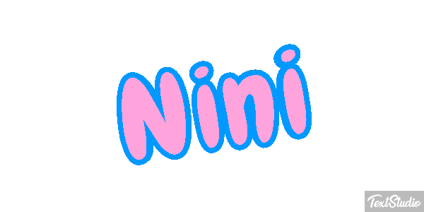 Nini Tekst effect