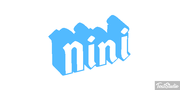 Nini Tekst effect