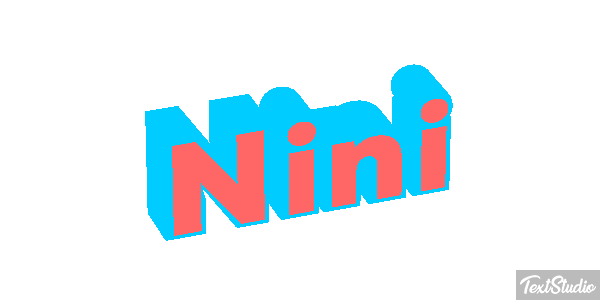 Nini Tekst effect