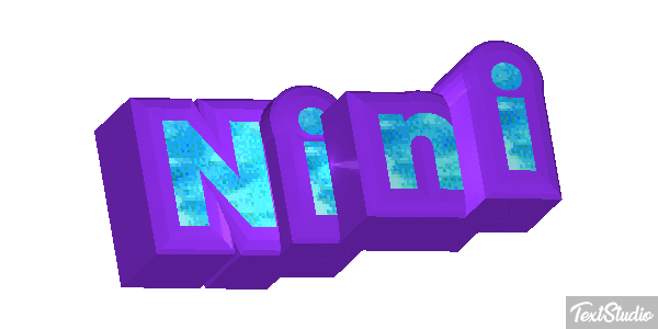 Nini Tekst effect