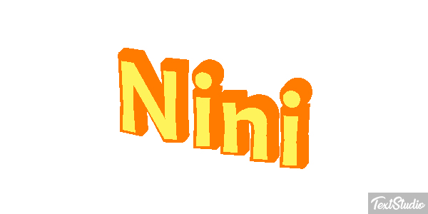 Nini Tekst effect