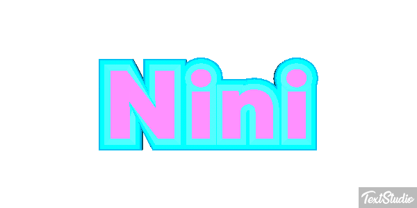 Nini Tekst effect