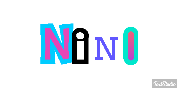 Nini Tekst effect