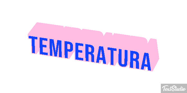 Temperatura Efeito do texto