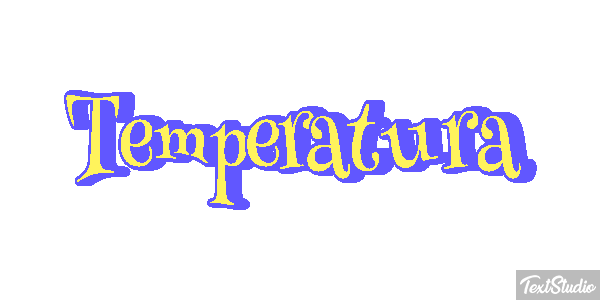 Temperatura Efeito do texto