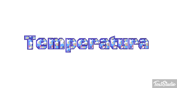 Temperatura Efeito do texto