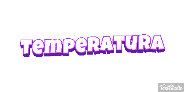 Temperatura Efeito do texto
