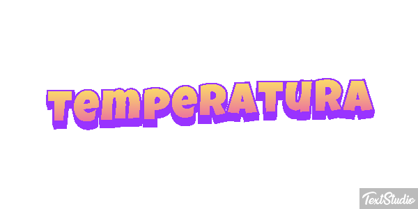 Temperatura Efeito do texto