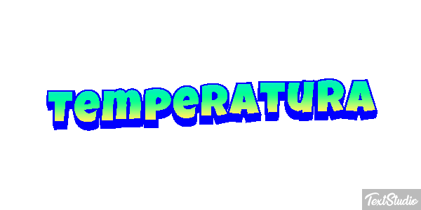 Temperatura Efeito do texto