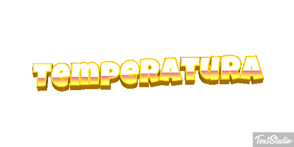 Temperatura Efeito do texto