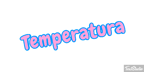 Temperatura Efeito do texto
