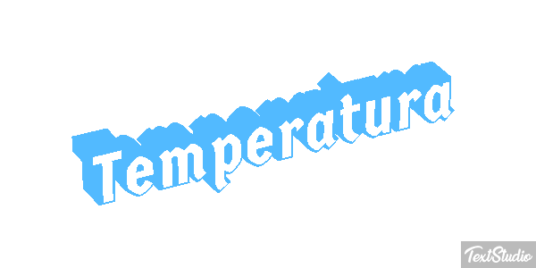 Temperatura Efeito do texto
