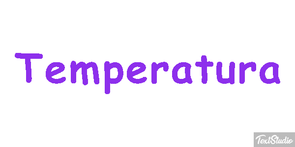 Temperatura Efeito do texto